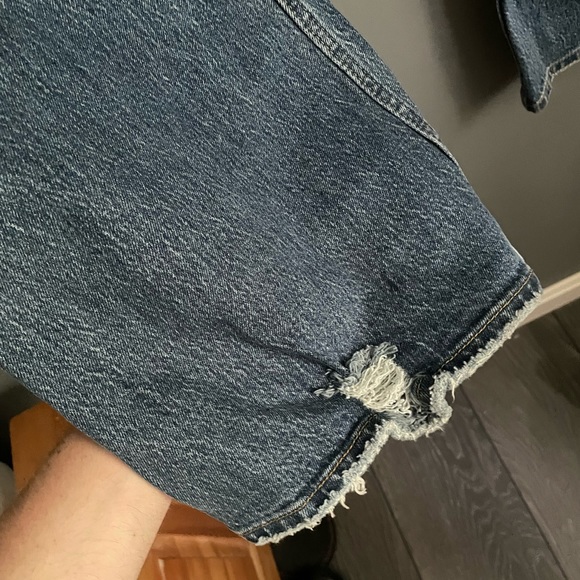 Levi’s 70s High Flare Distressed Jeans Womens Size 31 - Picture 4 of 7